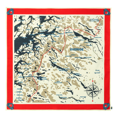 Bufanda Swedish Classic Map Scarf Fjallraven
